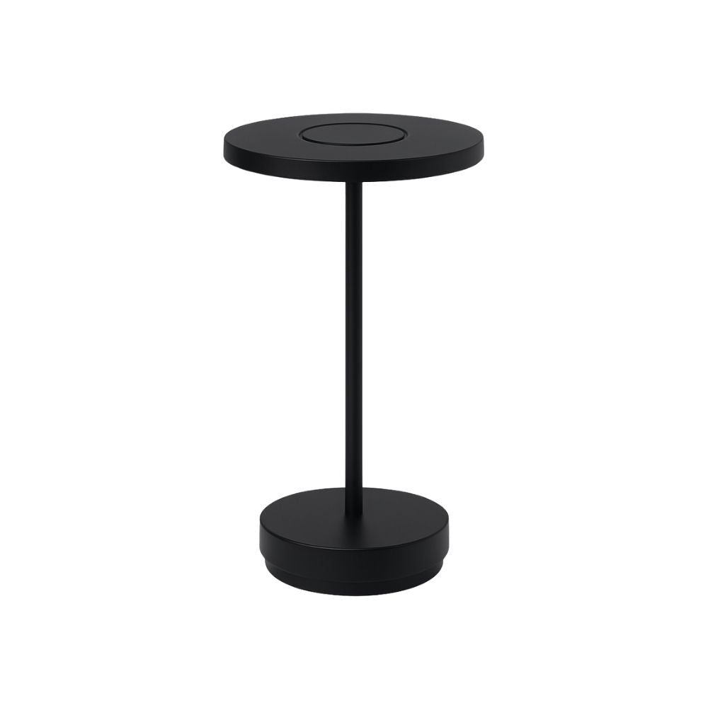 LED - bordlampe med touch - dæmpning – Sort - Løven Home