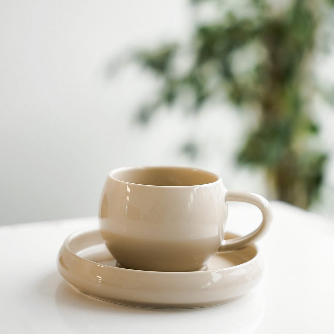 Lissa Bonna Biscuit kaffeservice i porcelæn (12 dele) - Løven Home