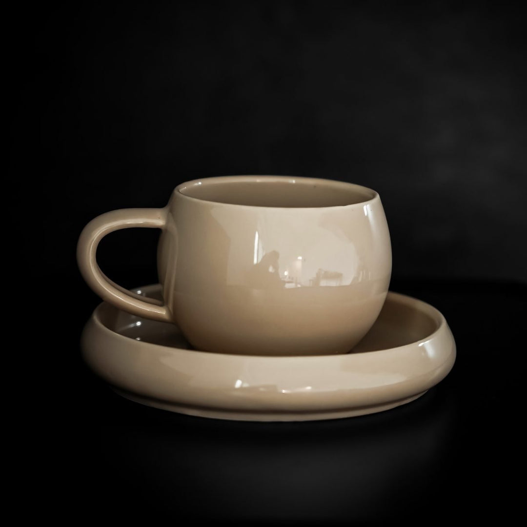 Lissa Bonna Biscuit kaffeservice i porcelæn (12 dele) - Løven Home
