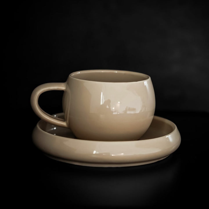 Lissa Bonna Biscuit kaffeservice i porcelæn (12 dele) - Løven Home