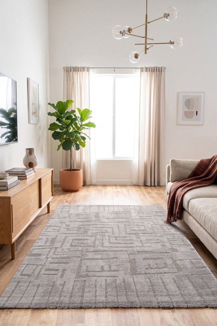 Liva 027A - Taupe/Beige - Løven Home