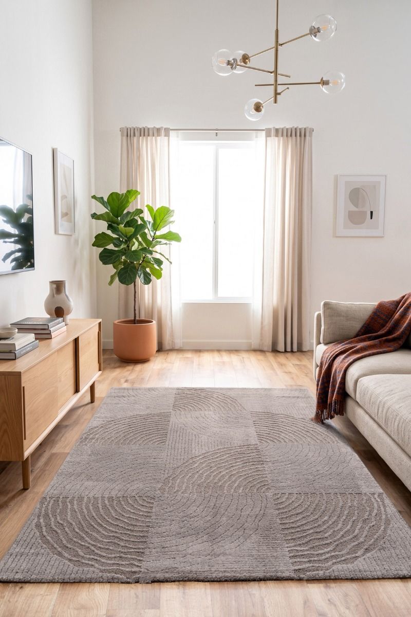 Liva 038A - Taupe/Beige - Løven Home