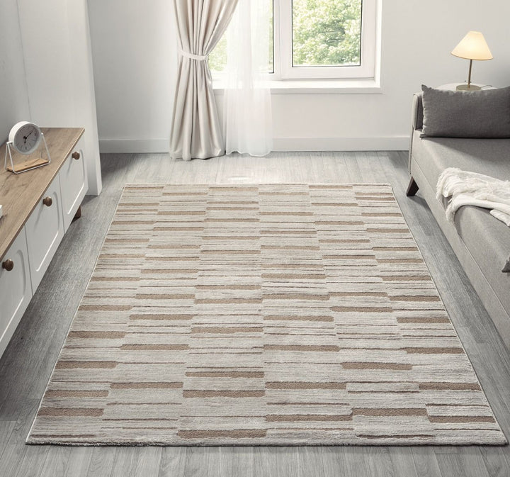 Liva 332A - Taupe/Beige - Løven Home