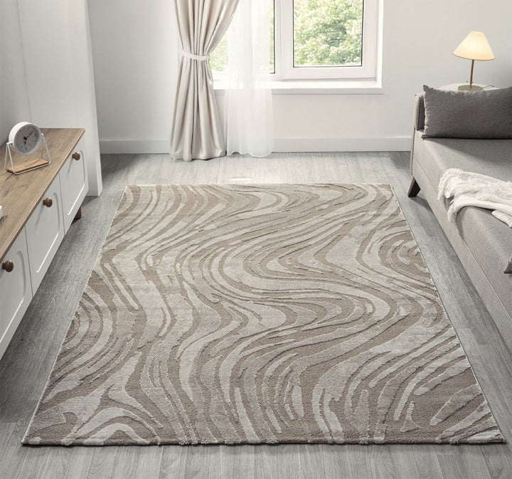 Liva 336A - Taupe/Beige - Løven Home