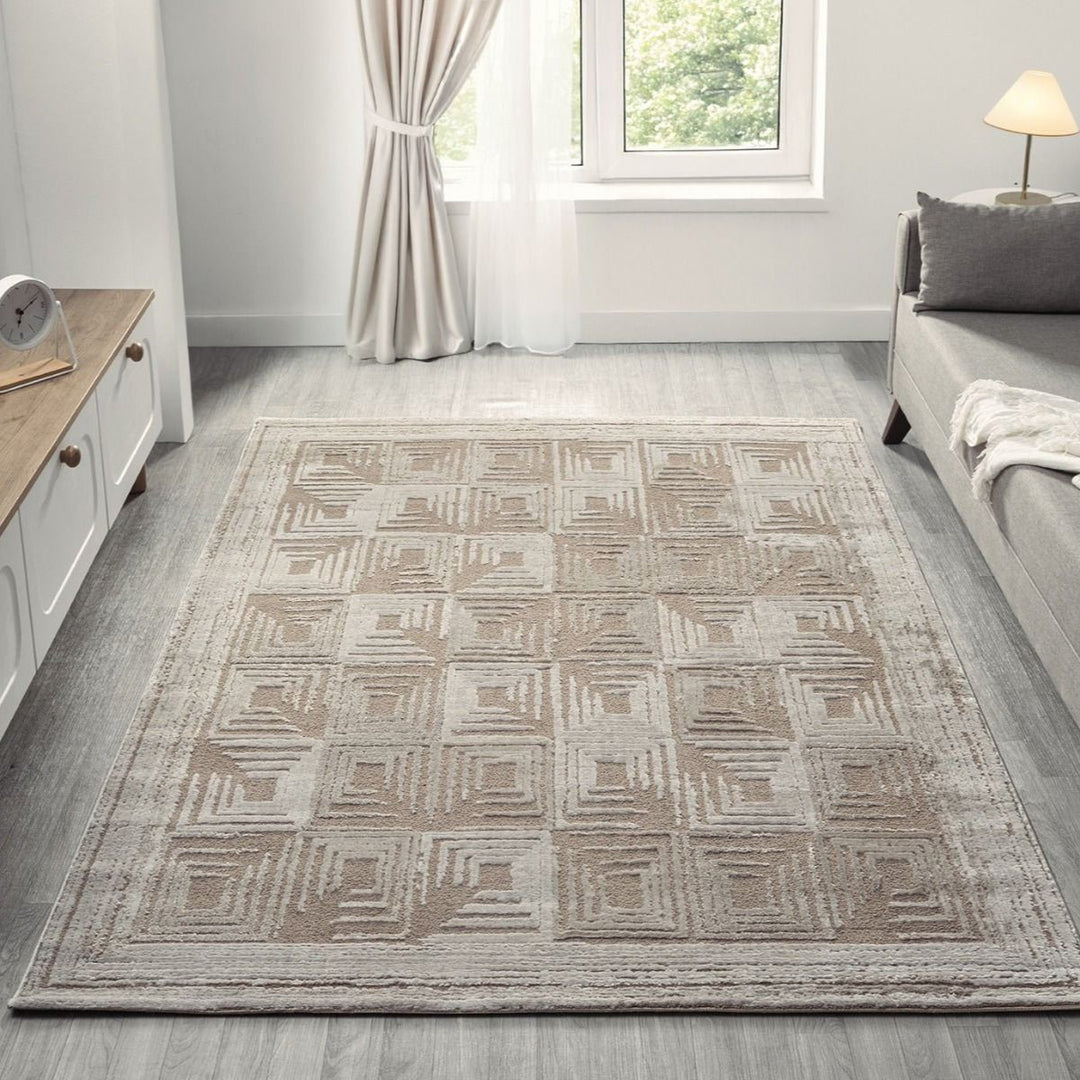 Liva 761A - Taupe/Beige - Løven Home