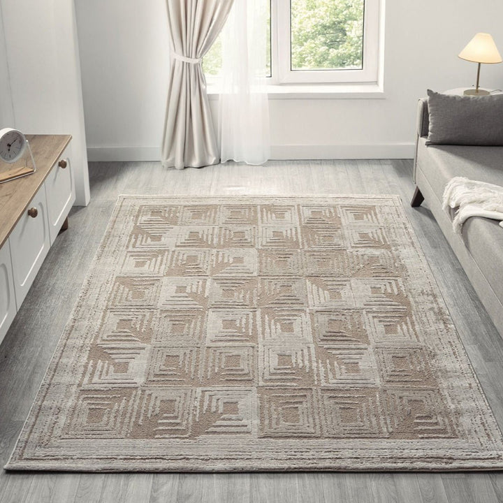 Liva 761A - Taupe/Beige - Løven Home