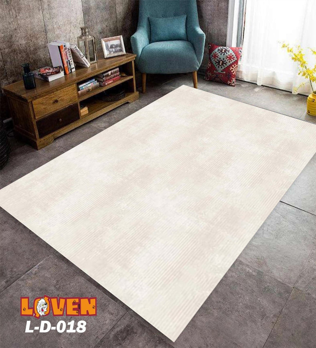 Løven Vaskbart Tæppe - 14 Cream - Løven Home