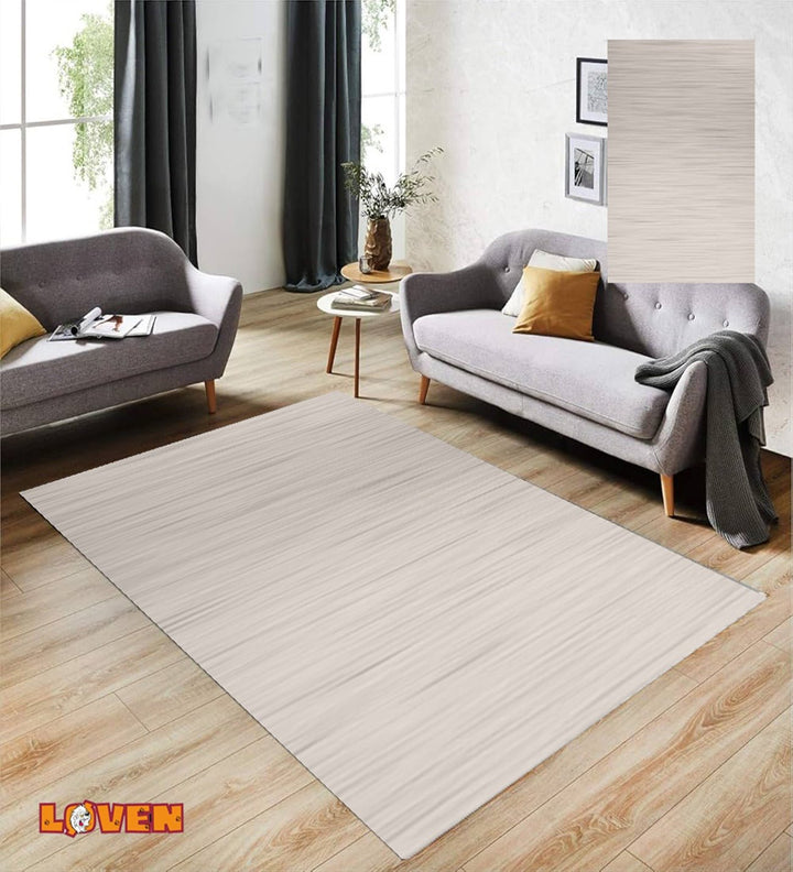 Løven Vaskbart Tæppe - 4 Cream - Løven Home