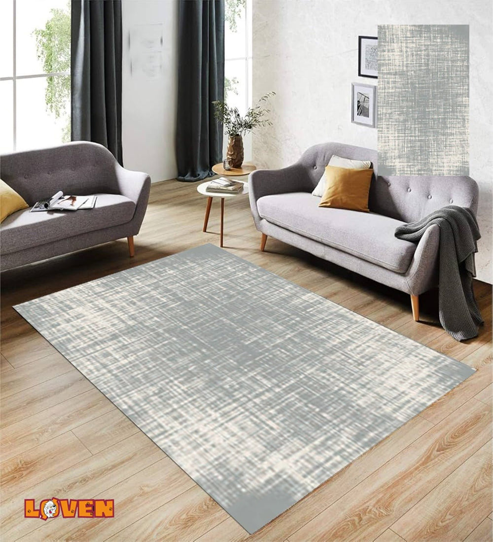 Løven Vaskbart Tæppe - 6 Grå - Løven Home