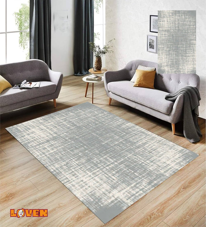 Løven Vaskbart Tæppe - 6 Grå - Løven Home