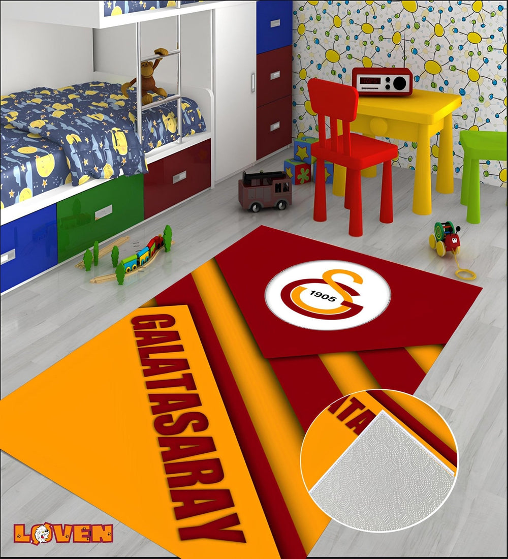 Løven Vaskbart Tæppe - Galatasaray Taraftar 1 - Løven Home