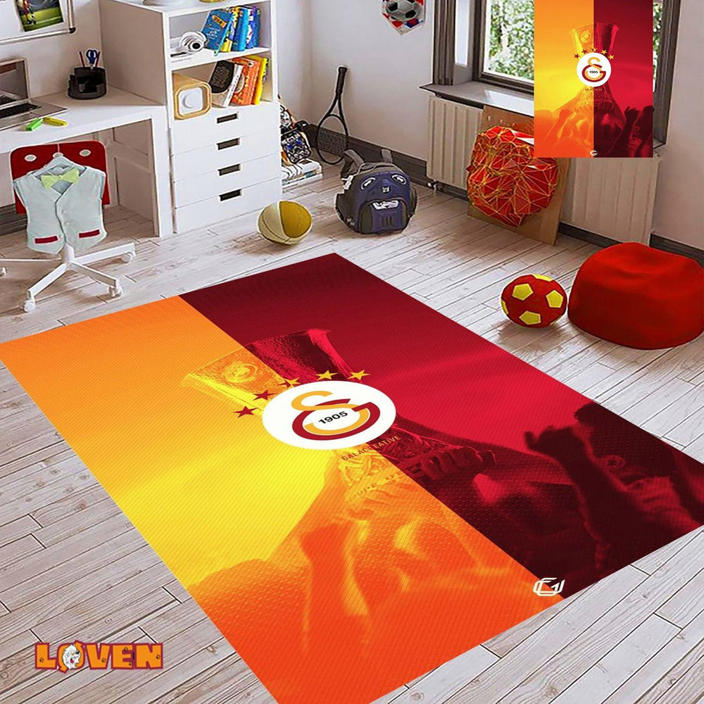 Løven Vaskbart Tæppe - Galatasaray Taraftar 3 - Løven Home