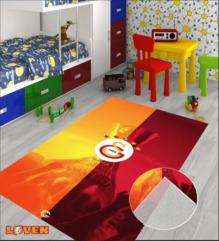 Løven Vaskbart Tæppe - Galatasaray Taraftar 3 - Løven Home