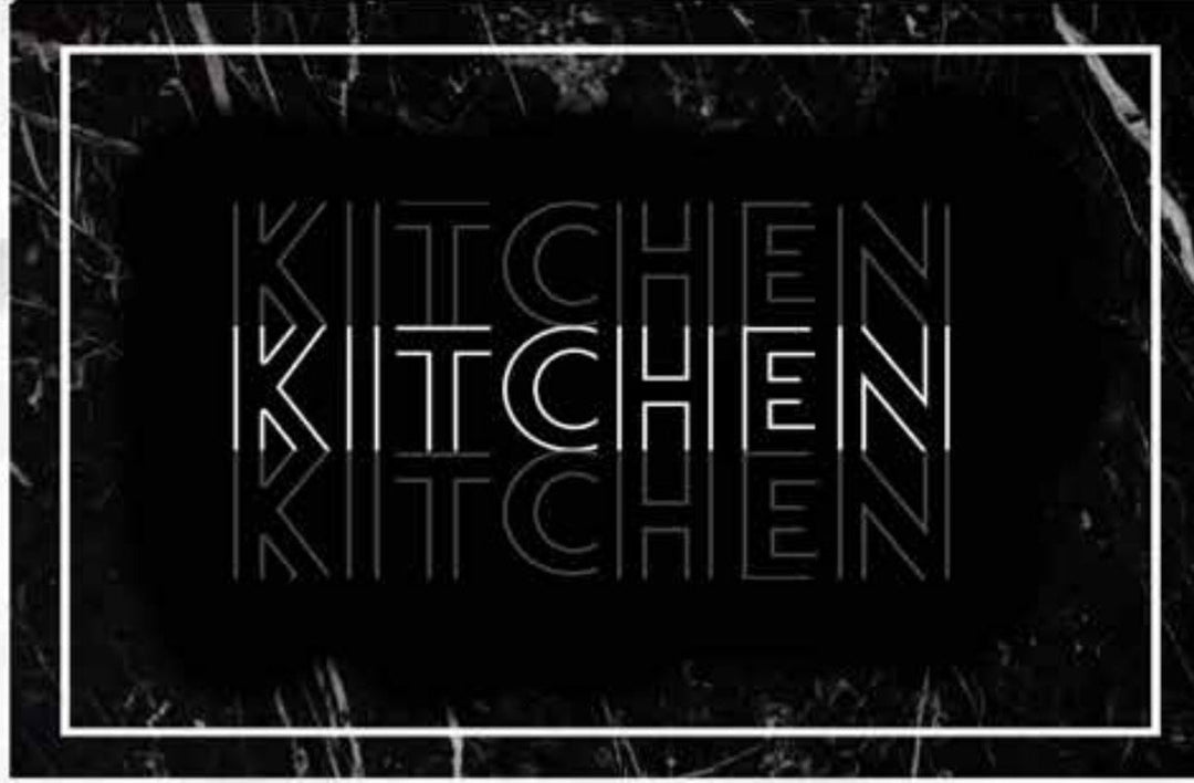 Løven Vaskbart Tæppe - Kitchen 010 Sort - Løven Home