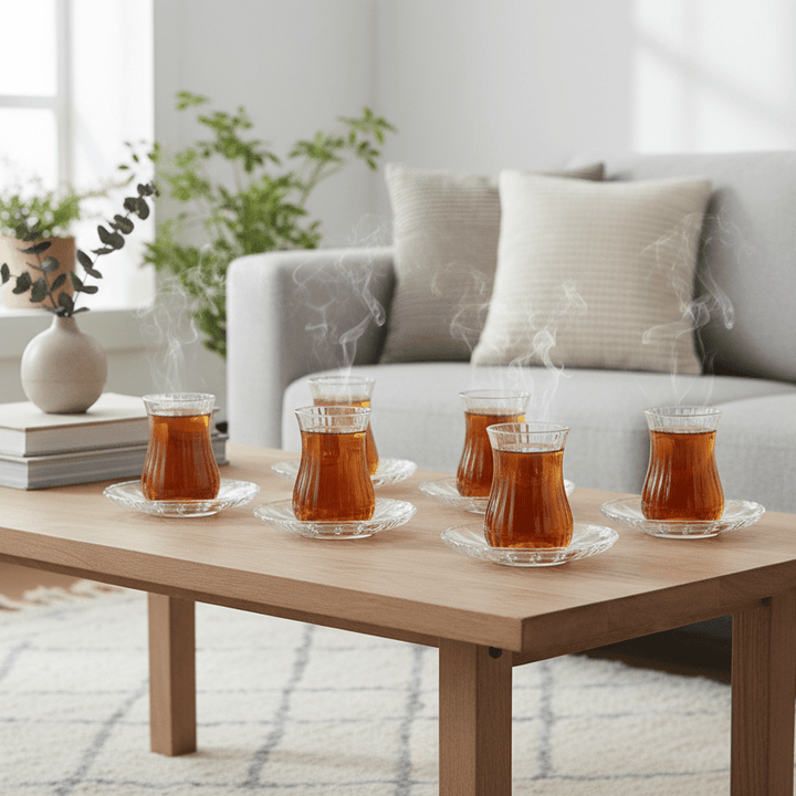 Luana Servicio Teglassæt (12 dele) 170 ml - Løven Home