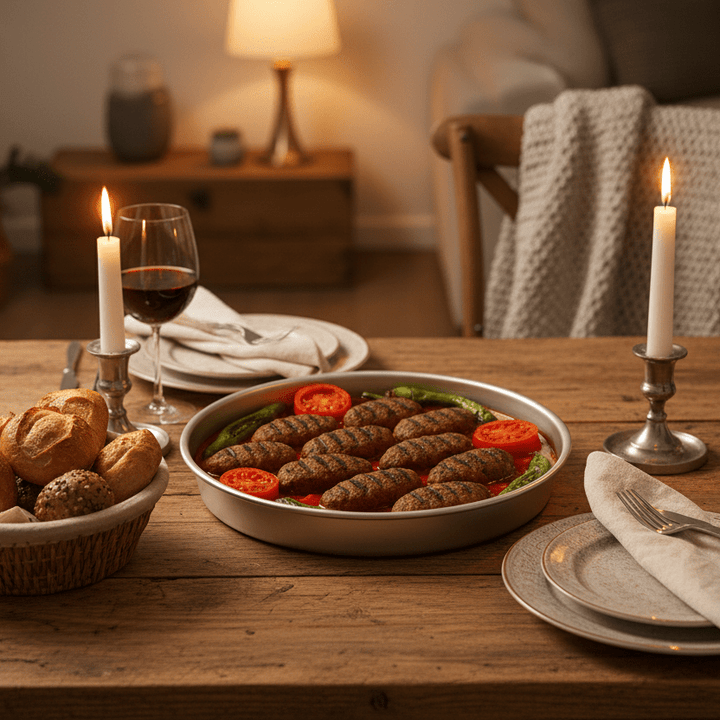 Menzir Aluminium Ovn Bradepande - Rund - 30 cm - Løven Home