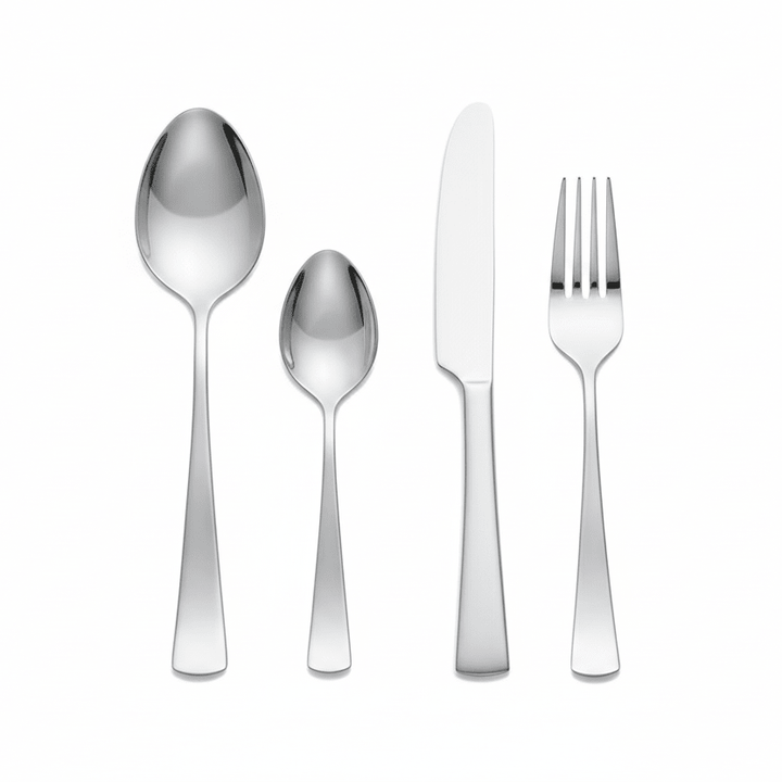 Michelino Bestiksæt 24 dele - Rustfrit Stål - 6 Personer - Løven Home