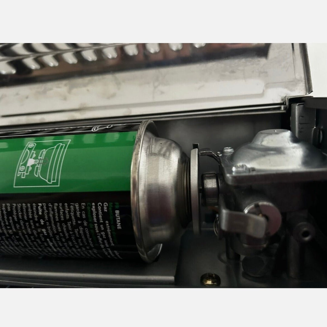 Michelino Dobbelt Gaskomfur M/Bærekuffert - Løven Home