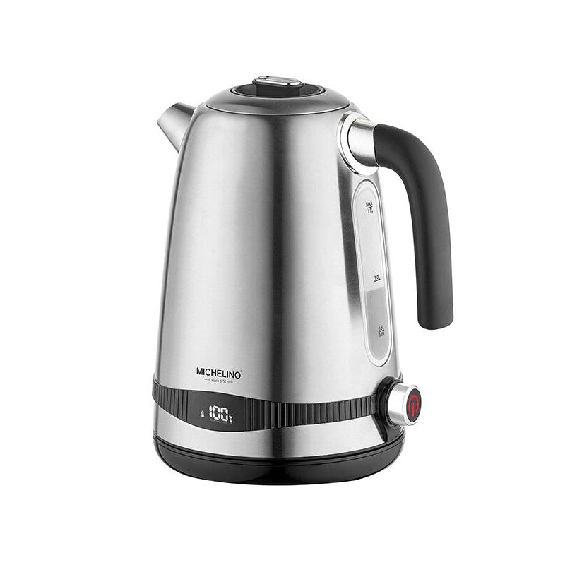 Michelino Elkedel 1,7 L 2200 W - Sølv - Løven Home