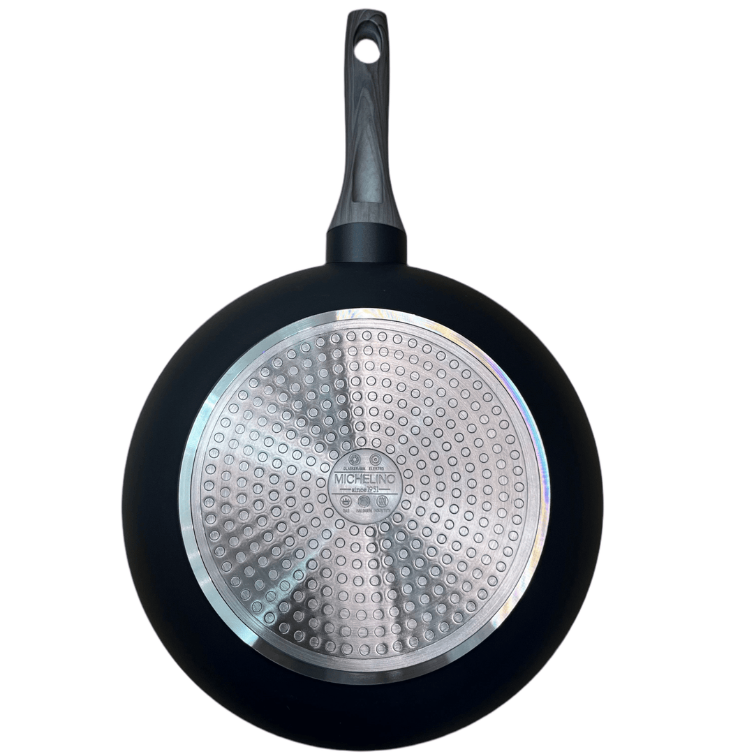 Michelino Gaia Granit Stegepande 28 cm Grå - Løven Home