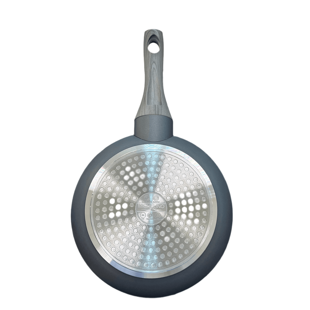 Michelino Gaia Granit Stegepandesæt 2 dele (20 - 28 cm) Grå - Løven Home