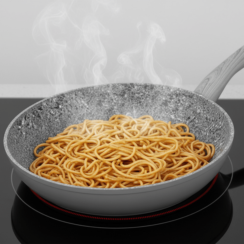 Michelino Gaia Granit Wokpande 28 cm Grå - Løven Home