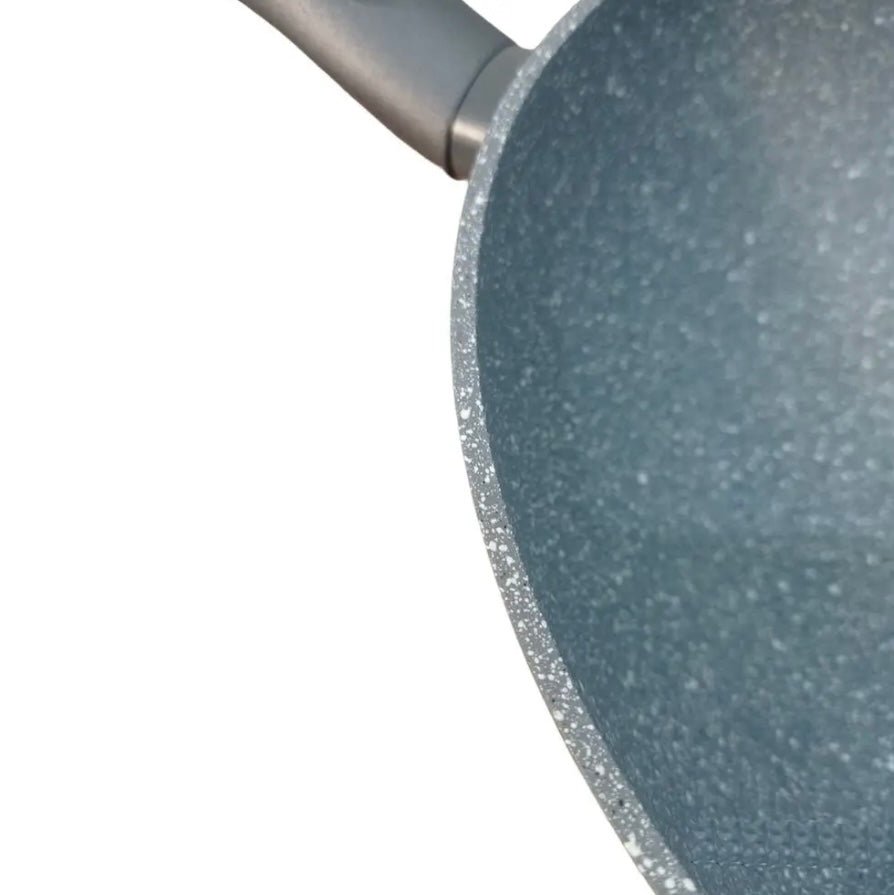 Michelino Gaia Granit Wokpande 28 cm Grå - Løven Home