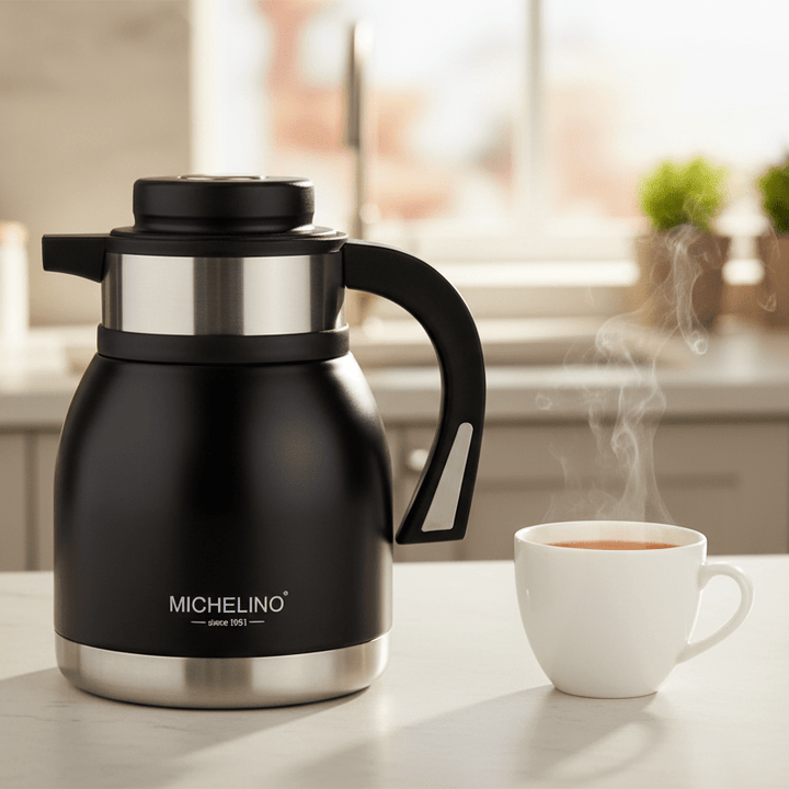 Michelino Marie Isoleret Kande 1,2 L – Sort - Løven Home