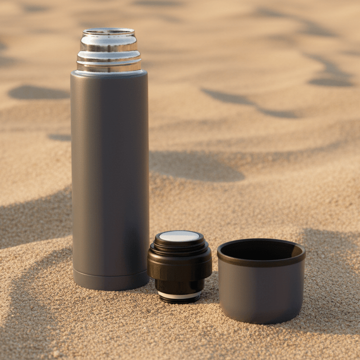 Michelino Nora Termokande – 1 Liter, Mørkegrå - Løven Home