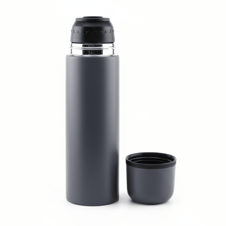 Michelino Nora Termokande – 1 Liter, Mørkegrå - Løven Home