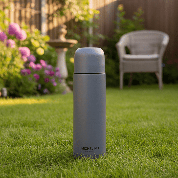 Michelino Nora Termokande – 1 Liter, Mørkegrå - Løven Home