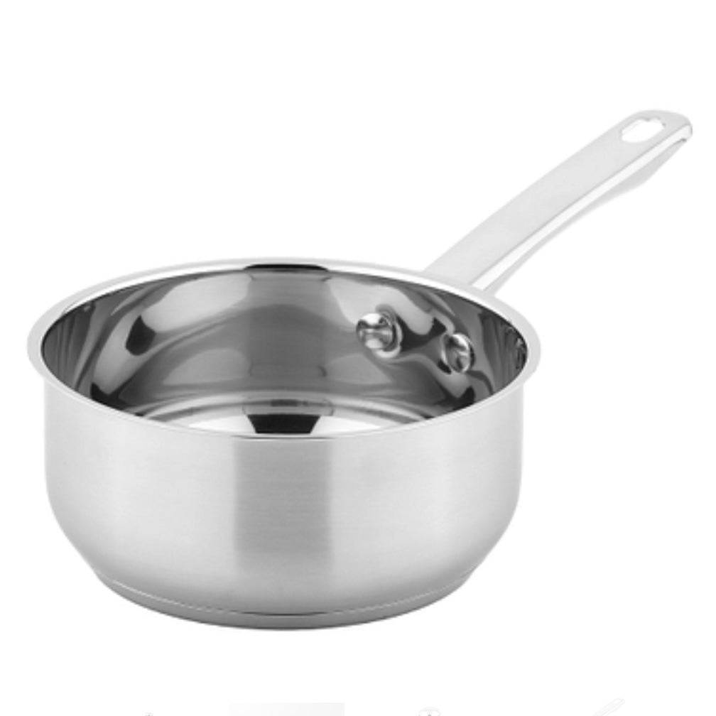 MICHELINO Rustfrit Stål Grydesæt DENVER 7 - Delt Induktionsevne Sølv - Løven Home