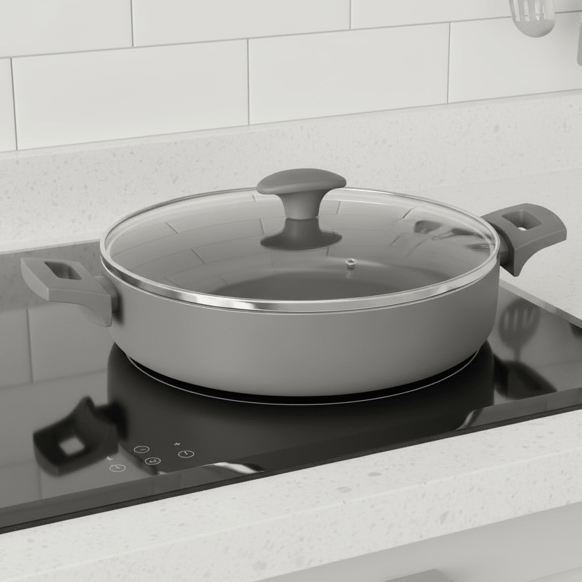 Michelino Serveringspande m/Låg 28 cm – Alythia - serien - Beige - Løven Home