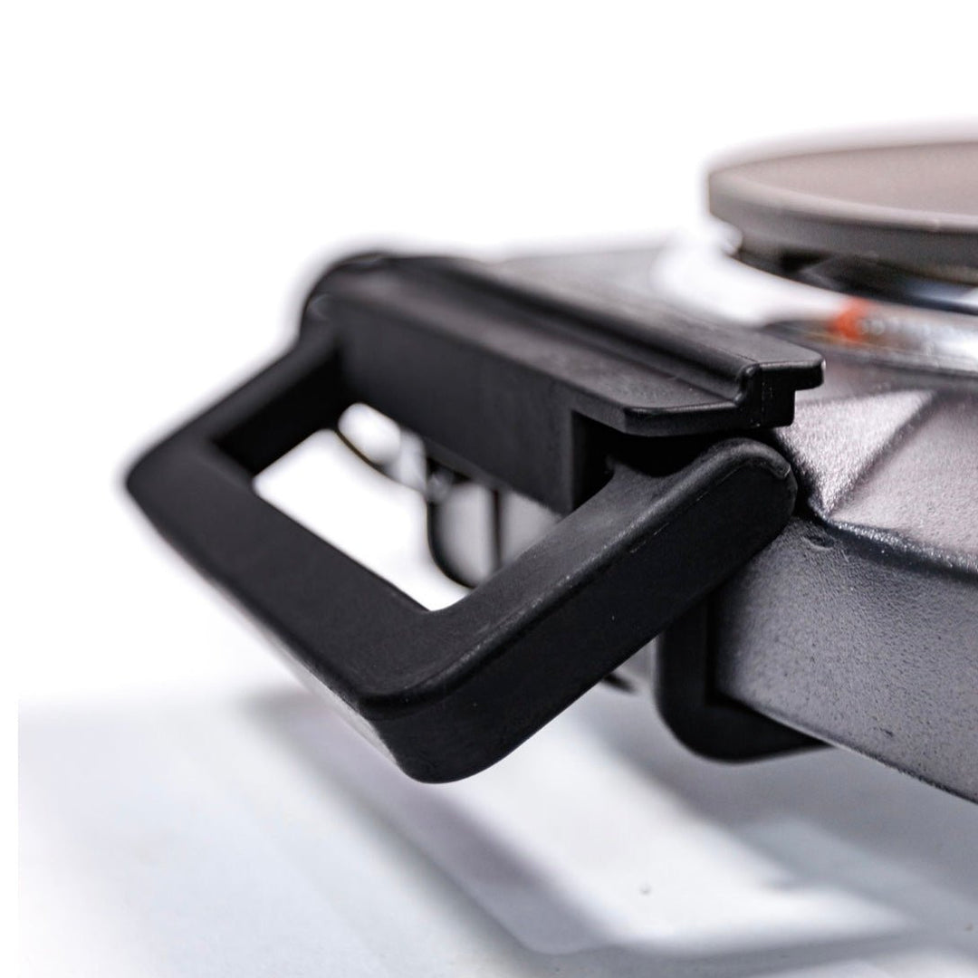 Michelino Transportabel Enkelt Kogeplade m/Foldbare Greb 1500 W | Sort - Løven Home