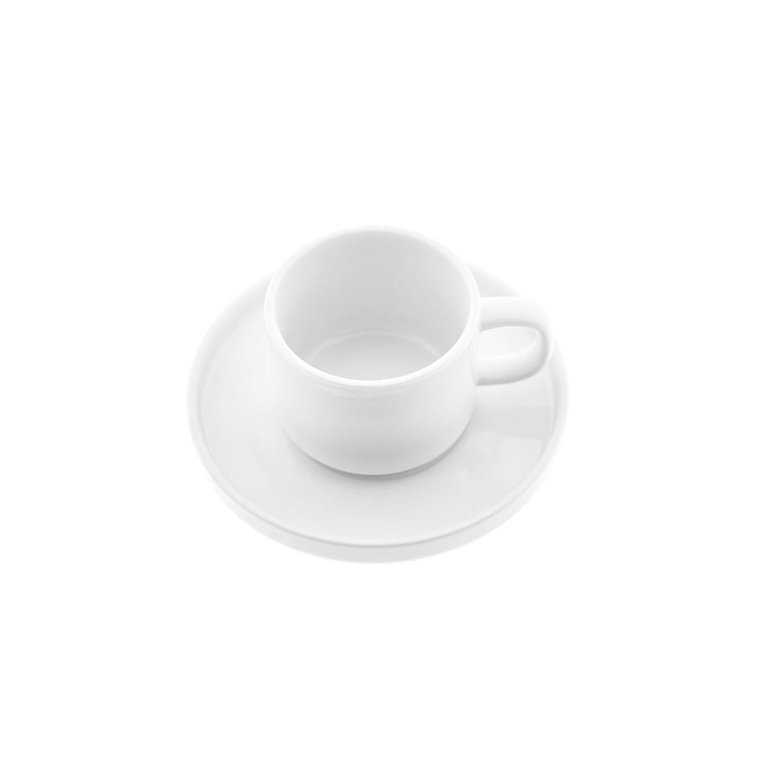 Mondo mokkasæt i porcelæn (12 dele/6 pers.) - 100 ml - Løven Home