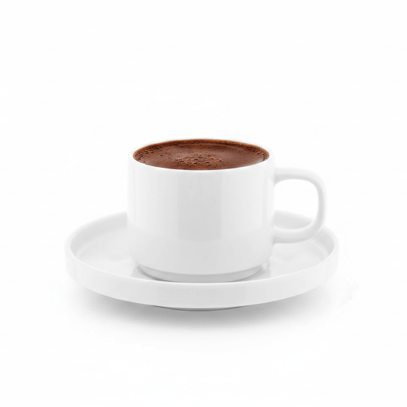 Mondo mokkasæt i porcelæn (12 dele/6 pers.) - 100 ml - Løven Home
