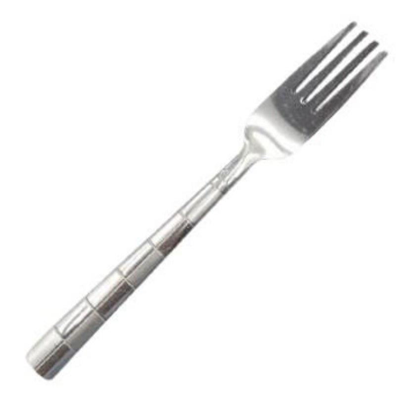 Mønstret Dessert Gaffelsæt 6 stk. - Akkaya - Løven Home