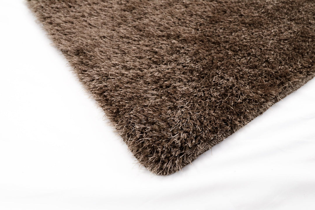 Natty Shaggy Tæppe - Brun - Løven Home