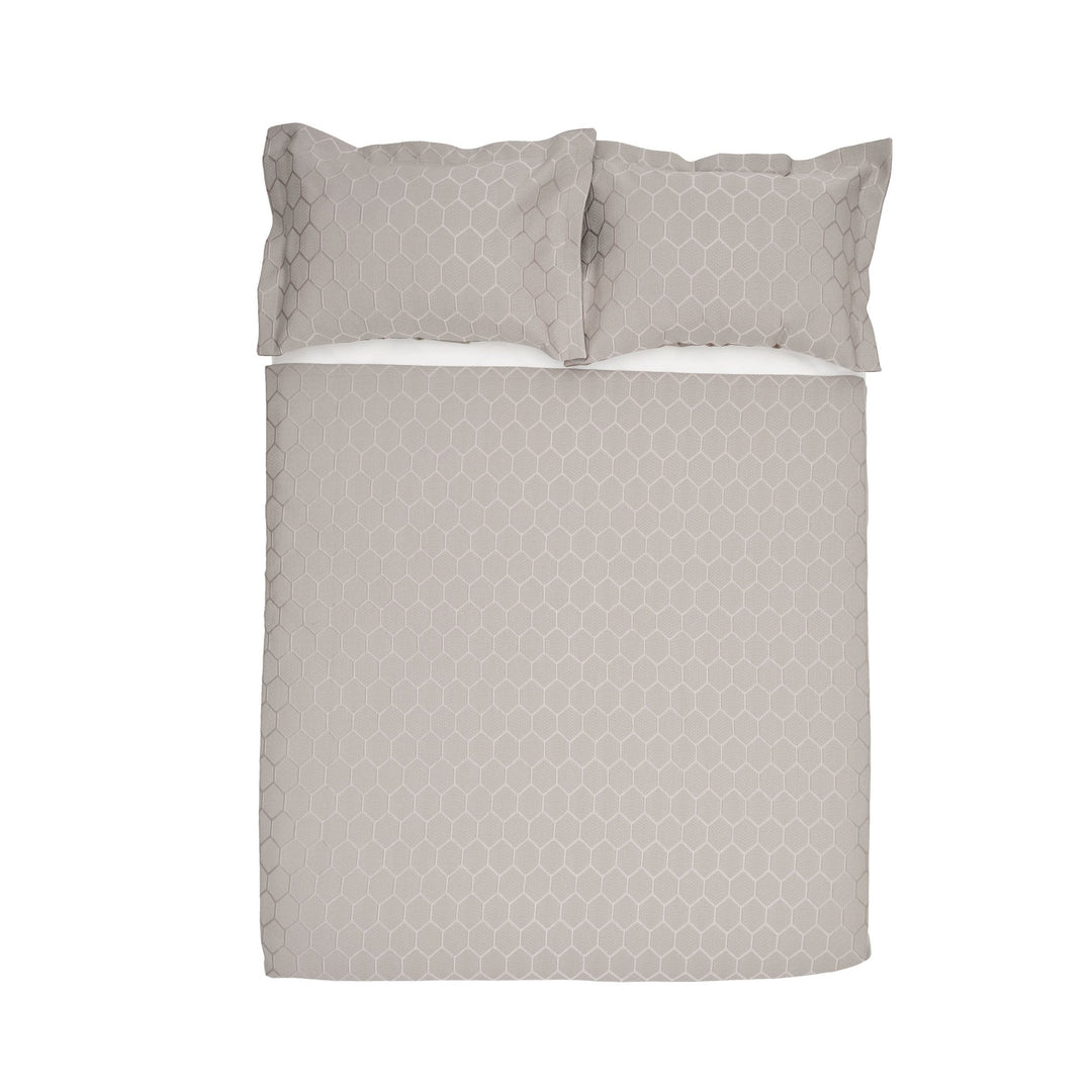 Nautica Home - Polygon Sengetæppesæt – 1 person - Løven Home