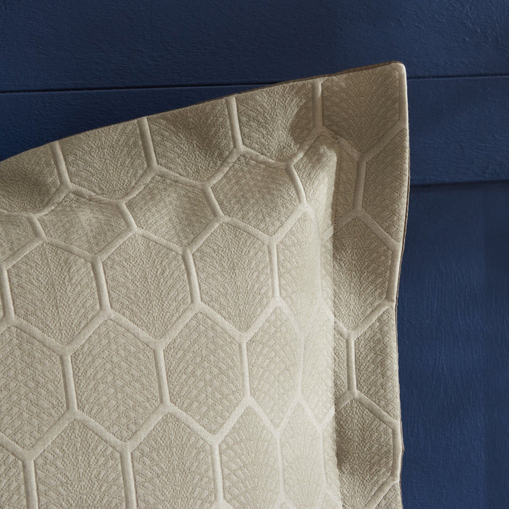 Nautica Home - Polygon Sengetæppesæt – 1 person - Løven Home