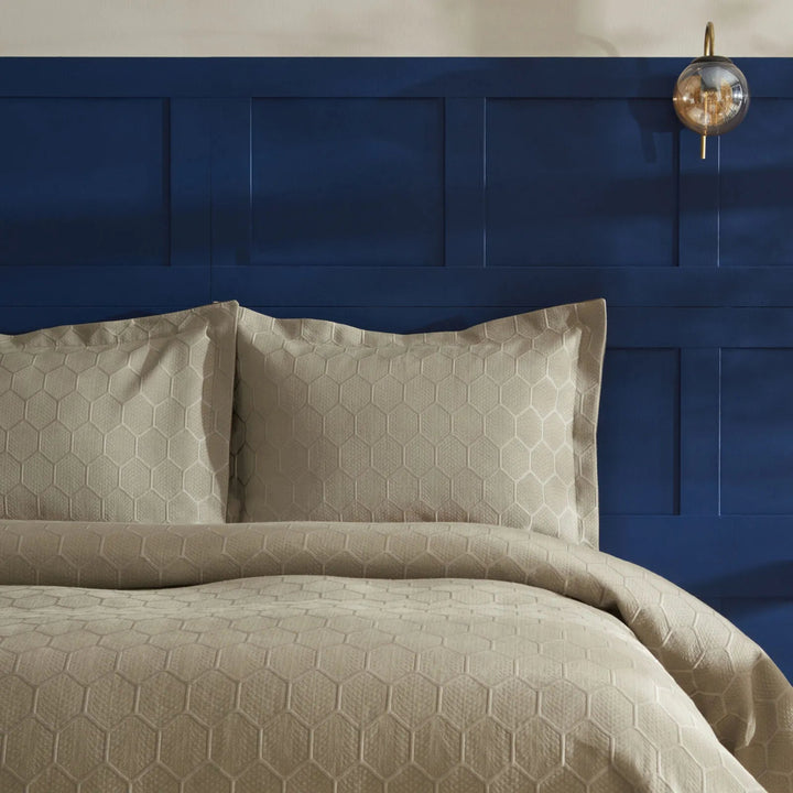 Nautica Home - Polygon Sengetæppesæt – 1 person - Løven Home