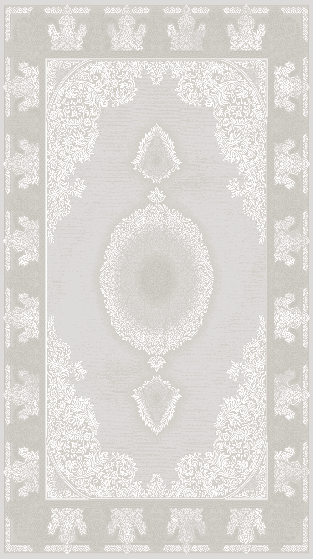 Nepal 100% Akryl Tæppe - 6403 70 Beige - Løven Home