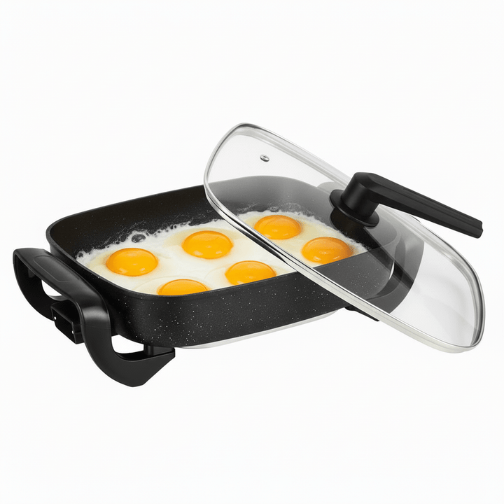 Neudorf Elektrisk Multipande 36x30x7 cm - 7 Liter - 1500W - Sort - Løven Home