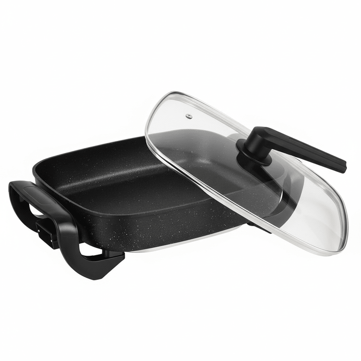 Neudorf Elektrisk Multipande 36x30x7 cm - 7 Liter - 1500W - Sort - Løven Home