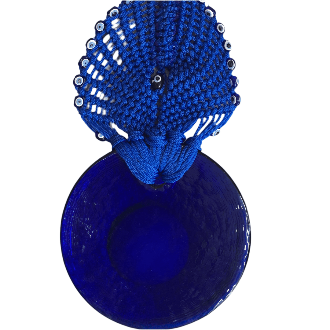 Onde Øje Amulet 13x28 cm Blå - Løven Home