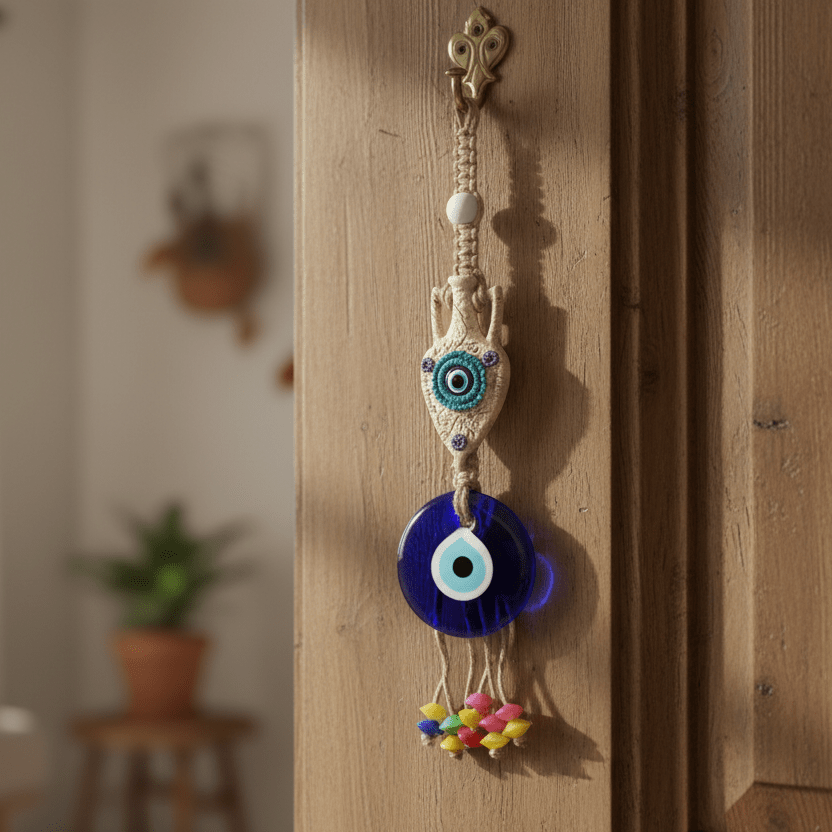 Onde Øje Amulet 7x38 cm - Løven Home