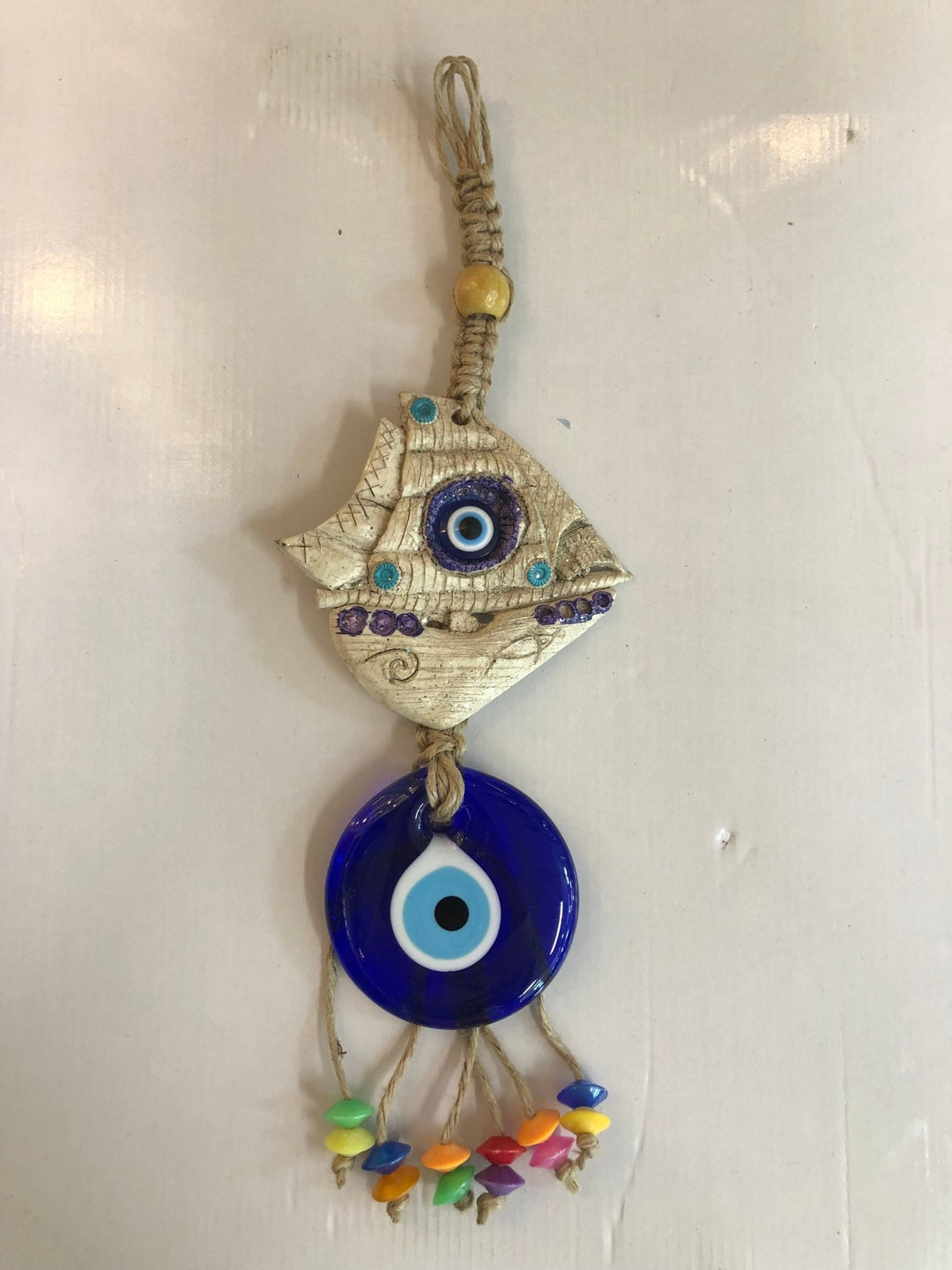 Onde Øje Amulet 8x37 cm - Løven Home