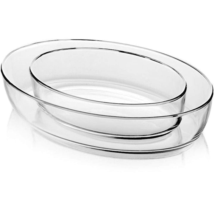 Ovalt Ovnfast Fadsæt i Glas fra Broart - Løven Home