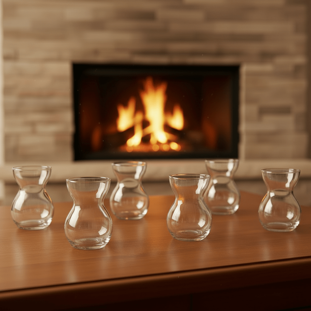 Pasabahce Dantel Teglassæt 6 stk. - 145 ml - Løven Home