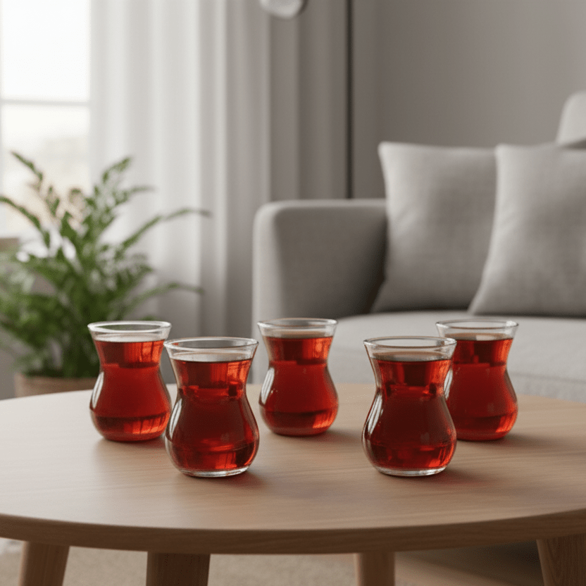 Pasabahce Dantel Teglassæt 6 stk. - 145 ml - Løven Home